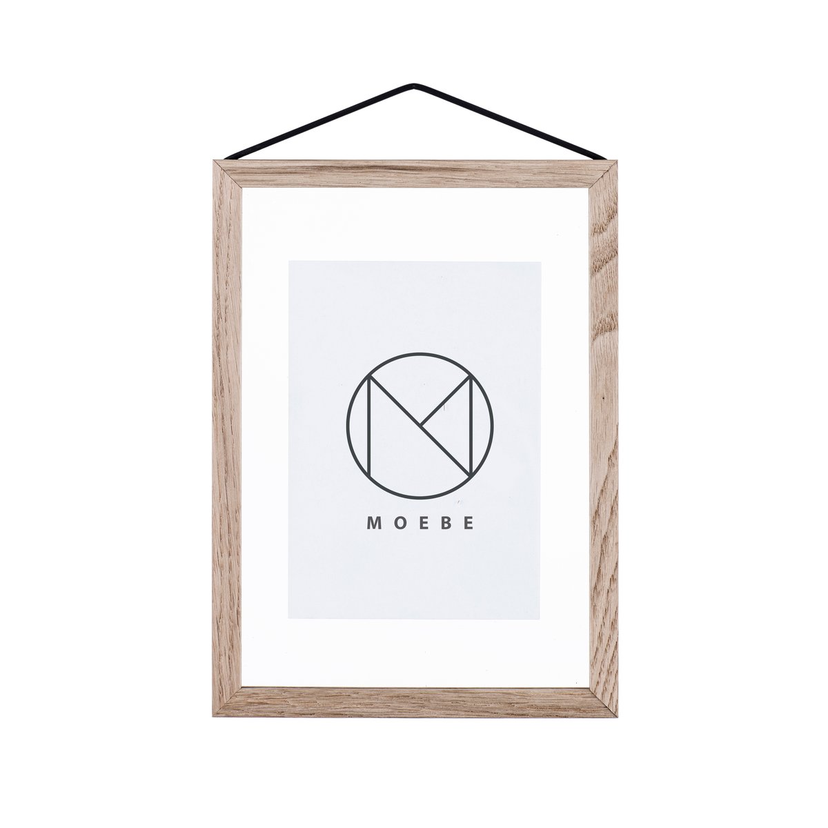Moebe Frame A5 16,8x23 cm Eiche | Skandinavisches Design | Bilderrahmen | Braun