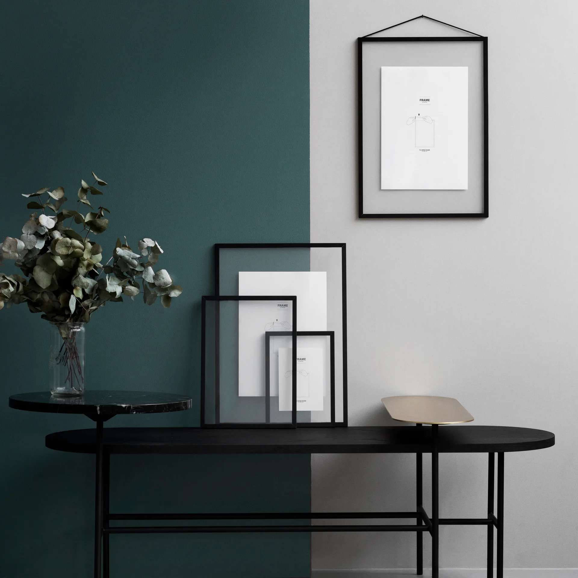 Moebe Frame A5 16,8x23 cm, Schwarz MOEBE