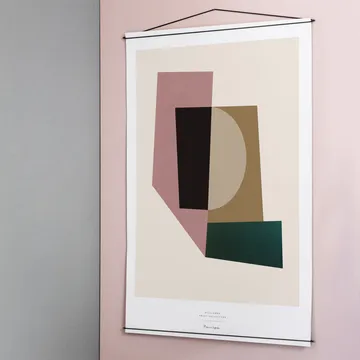 Moebe Poster Wandhaken 70 x 100cm - Schwarz - MOEBE