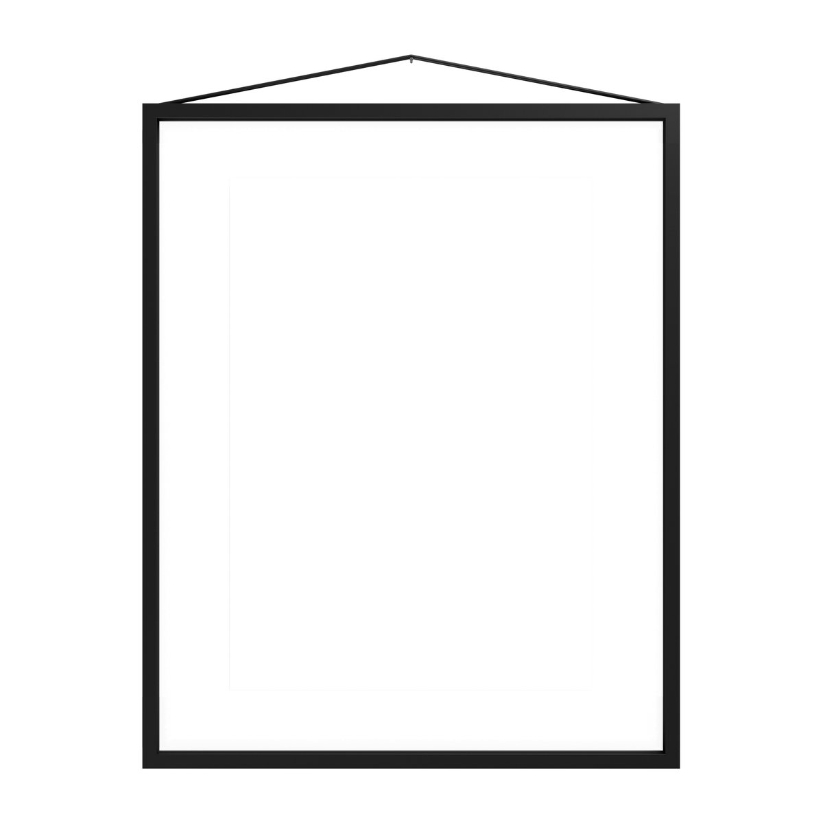 MOEBE Moebe Rahmen 40 x 50 cm Transparent, Black