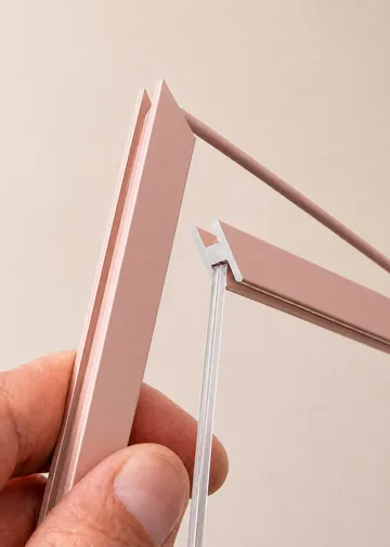 Moebe Rahmen A4 22,6 x 31,3 cm - Blush pink - MOEBE