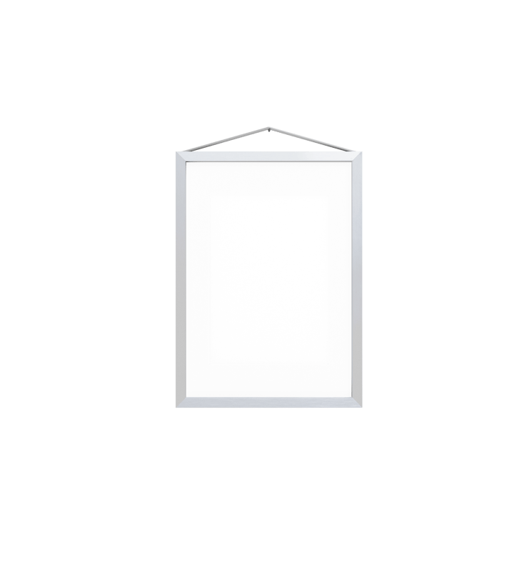 Moebe Rahmen A4 22,6 x 31,3 cm - Brushed aluminium - MOEBE