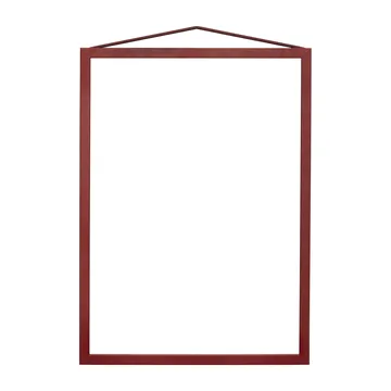 Moebe Rahmen A4 22,6 x 31,3 cm - Transparent, Red - MOEBE