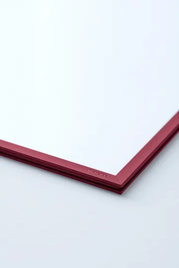 Moebe Rahmen A4 22,6 x 31,3 cm - Transparent, Red - MOEBE