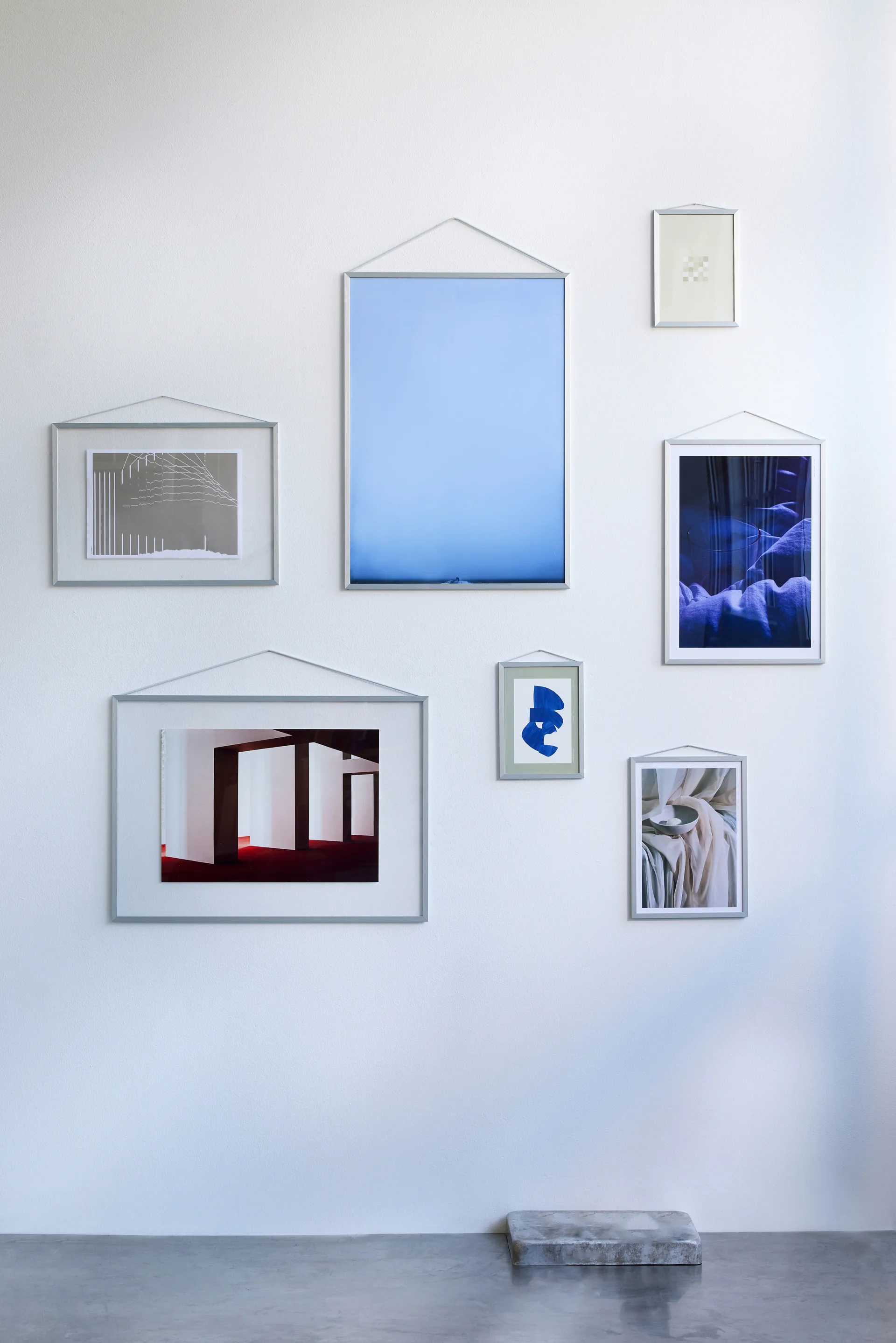 Moebe Rahmen A5 16,5 x 22,7 cm, Brushed aluminium MOEBE