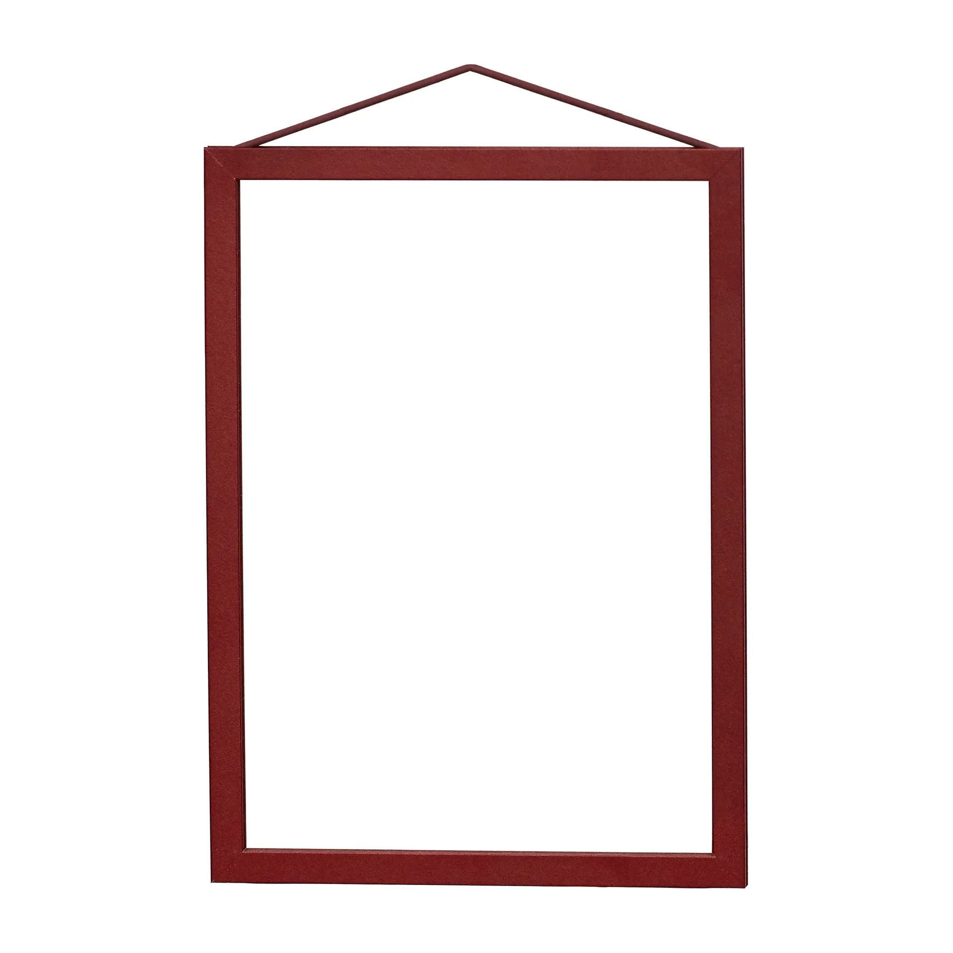 Moebe Rahmen A5 16,5 x 22,7 cm, Transparent, Red MOEBE