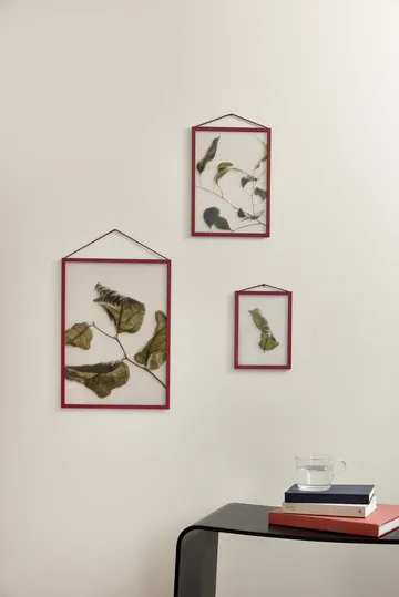 Moebe Rahmen A5 16,5 x 22,7 cm - Transparent, Red - MOEBE