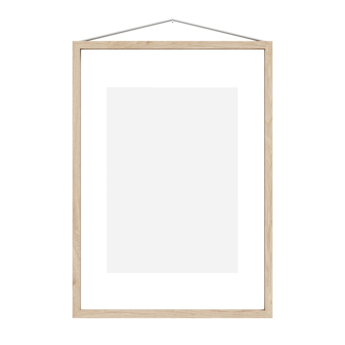 MOEBE Moebe Rahmen aus Esche A3 31,9 x 44,1 cm Transparent, Wood, Black