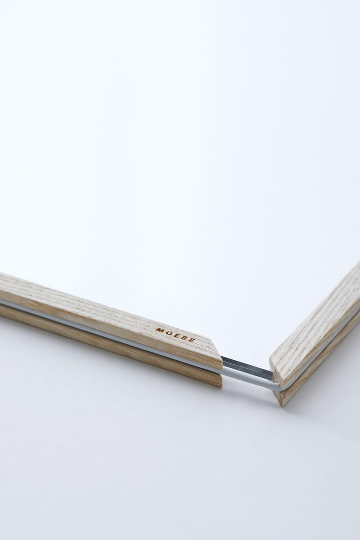 Moebe Rahmen aus Esche A3 31,9 x 44,1 cm, Transparent, Wood, Black MOEBE
