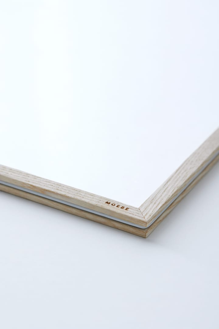 Moebe Rahmen aus Esche A5 16,8 x 23,2 cm - Transparent, Wood, Black - MOEBE