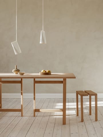 Moebe rechteckiger Esstisch - Burgundy, 160x90 cm - MOEBE