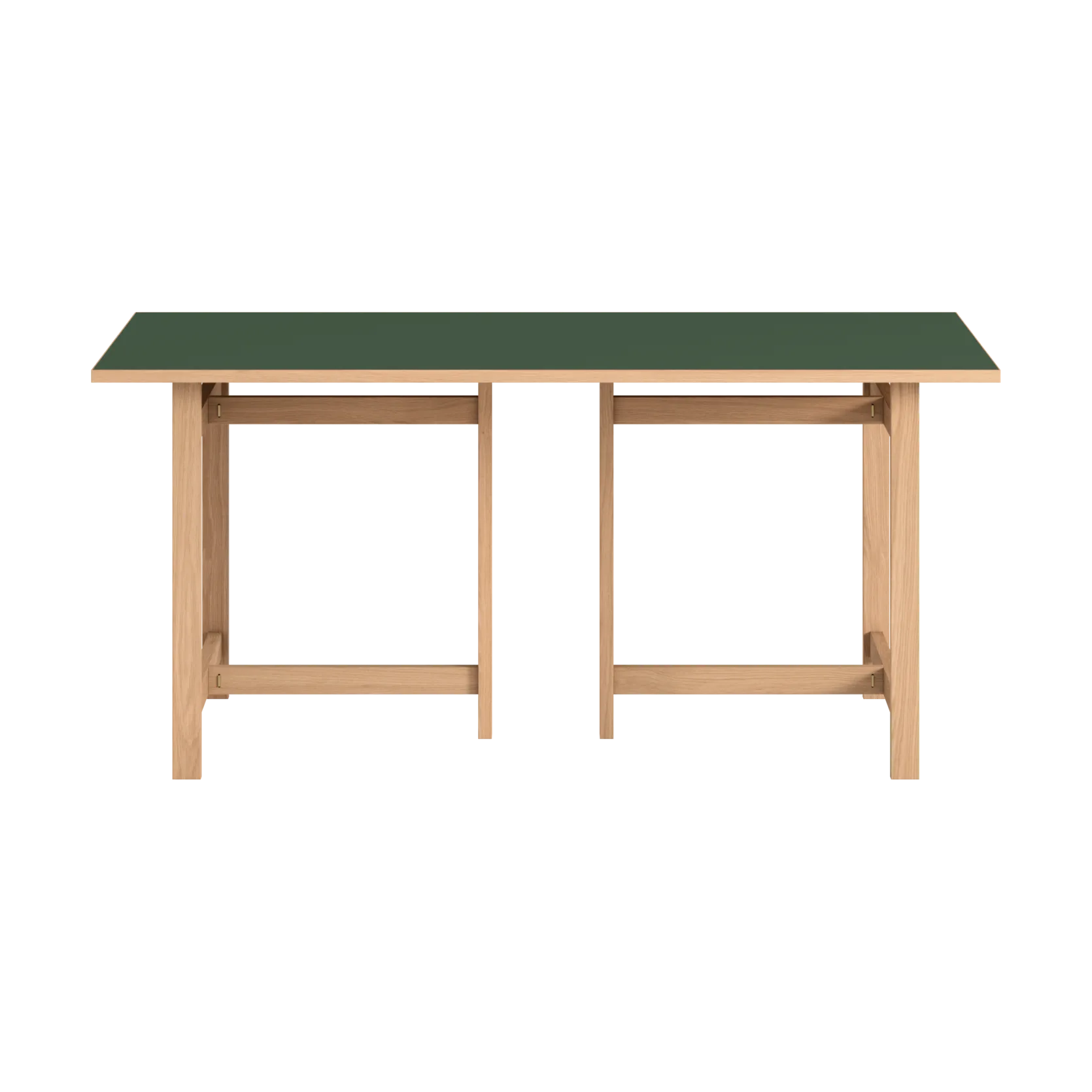 Moebe rechteckiger Esstisch, Green, 160x90 cm MOEBE