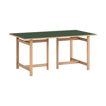 Moebe rechteckiger Esstisch - Green, 160x90 cm - MOEBE