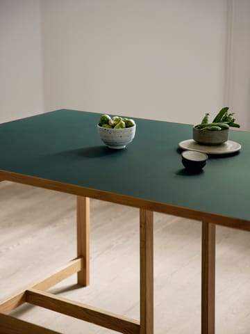 Moebe rechteckiger Esstisch - Green, 160x90 cm - MOEBE