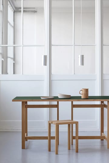 Moebe rechteckiger Esstisch - Green, 220x90 cm - MOEBE