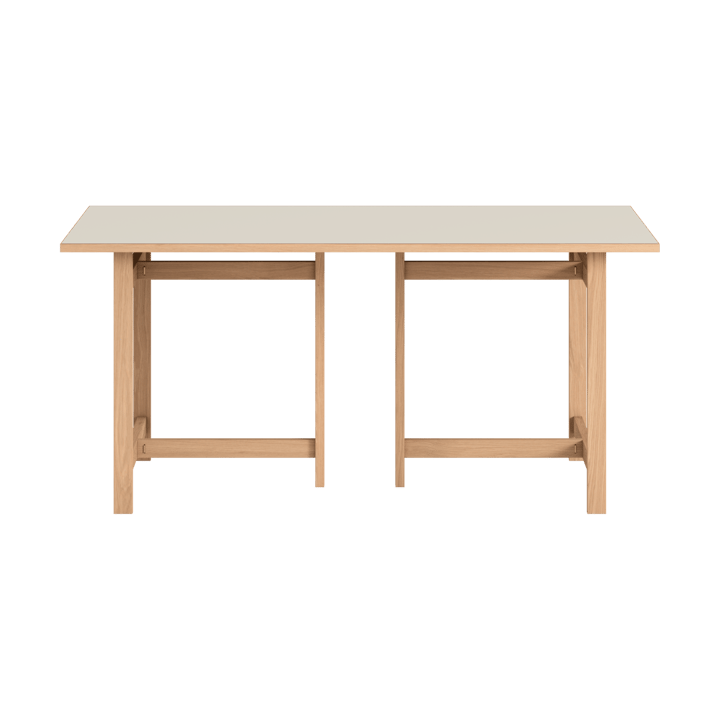Moebe rechteckiger Esstisch - Light grey, 160x90 cm - MOEBE