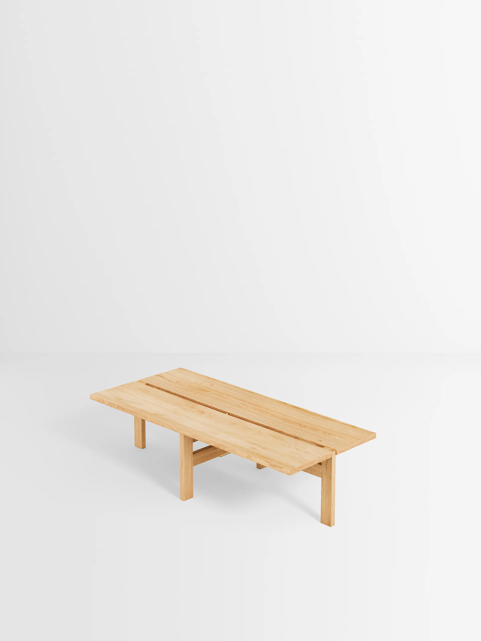 Moebe rectangular coffee table Beistelltisch large, Eiche MOEBE
