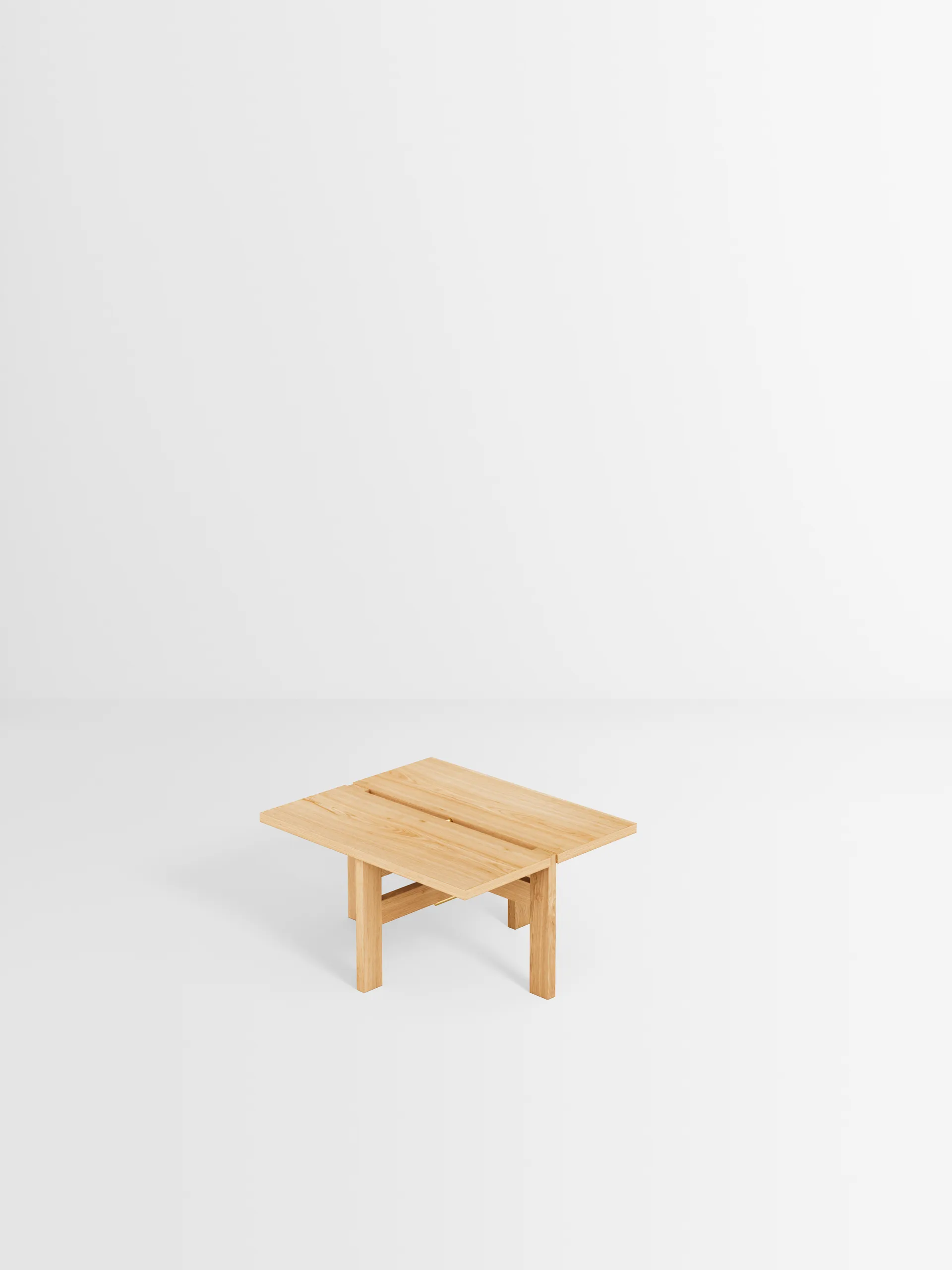 Moebe rectangular coffee table Beistelltisch small, Eiche MOEBE