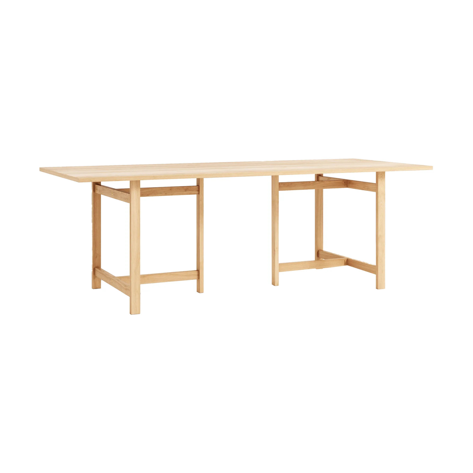 Moebe rectangular dining table Esstisch 220 x 90cm, Eiche MOEBE