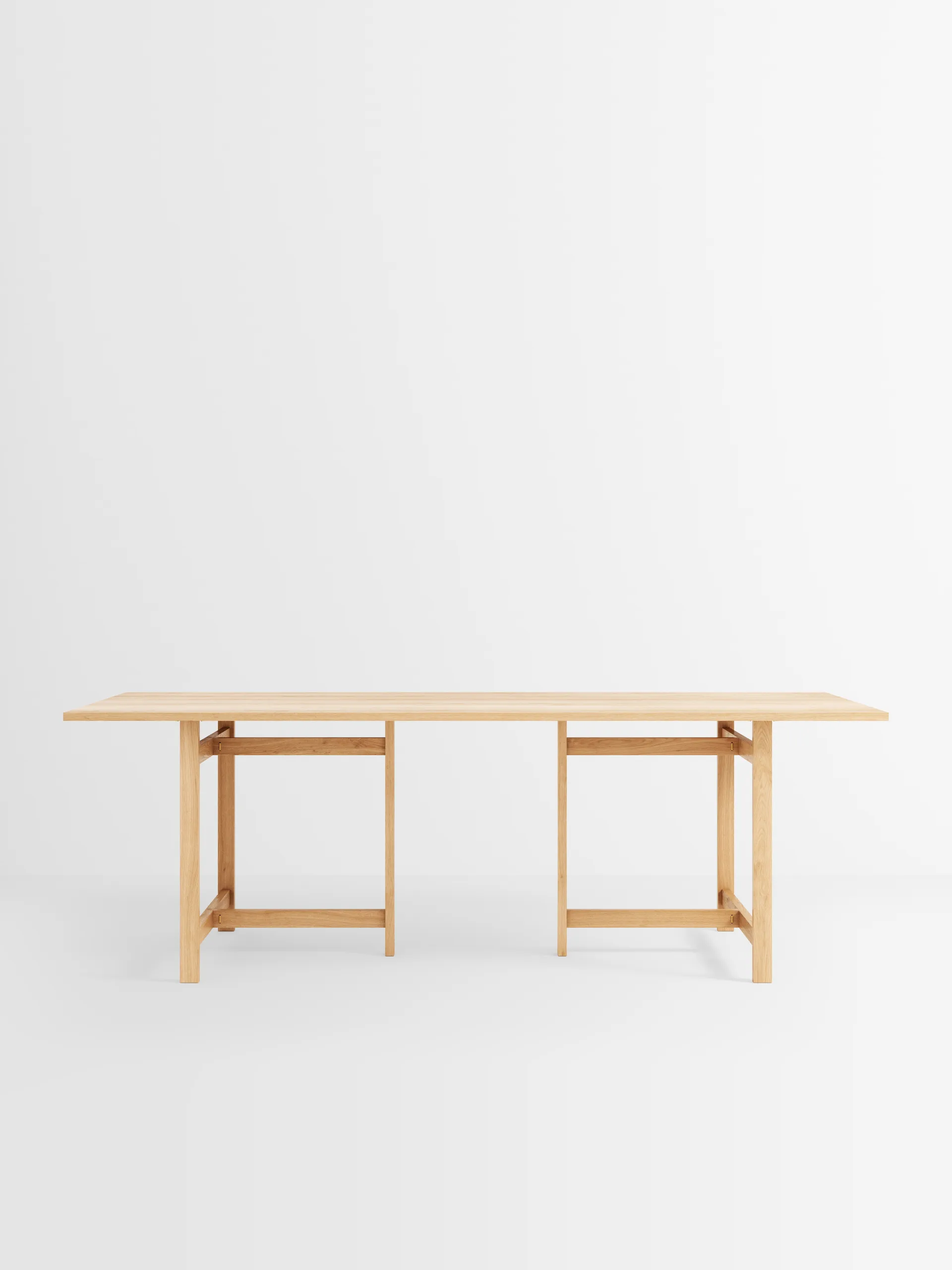 Moebe rectangular dining table Esstisch 220 x 90cm, Eiche MOEBE