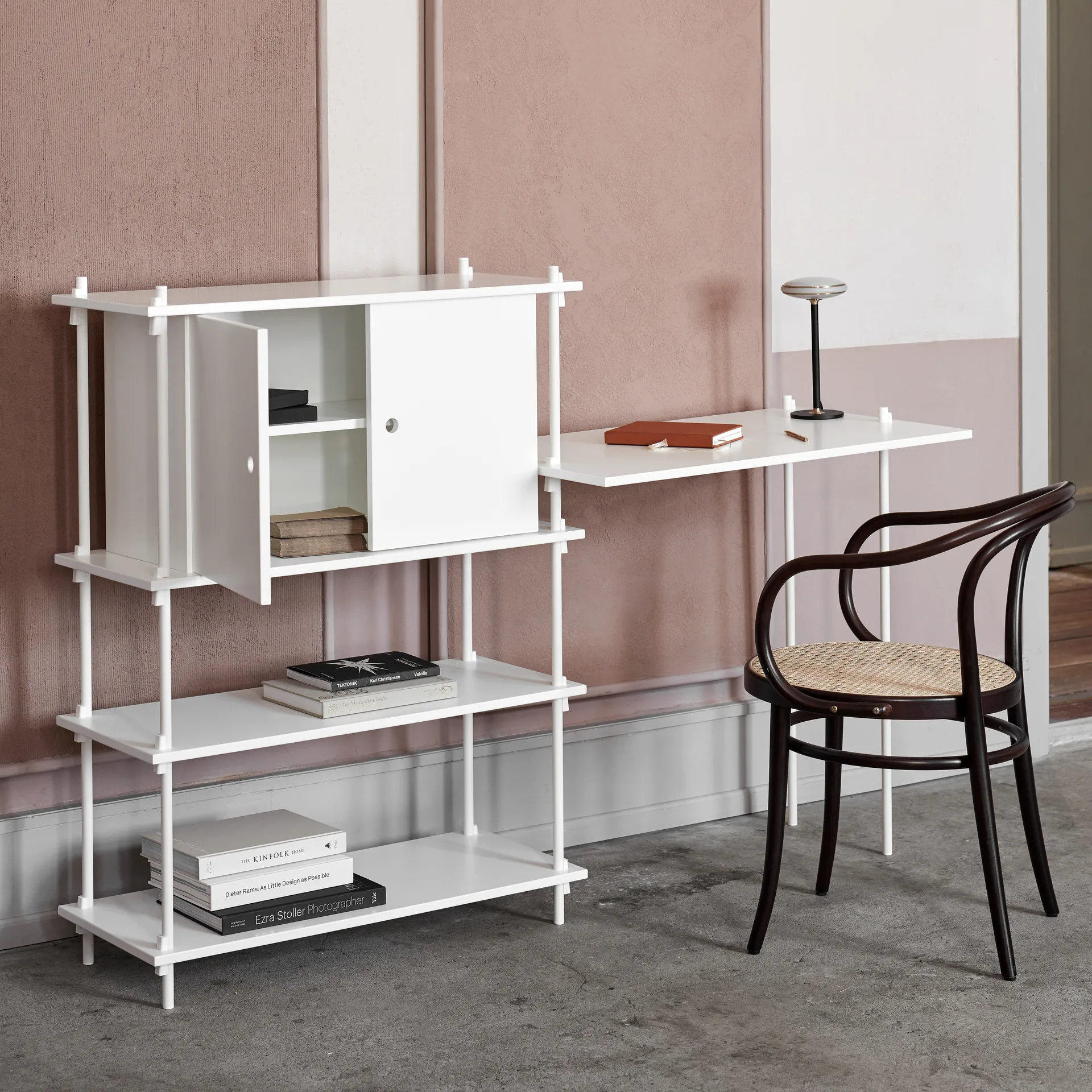 Moebe Regal Beine 85cm 2er Pack, White MOEBE