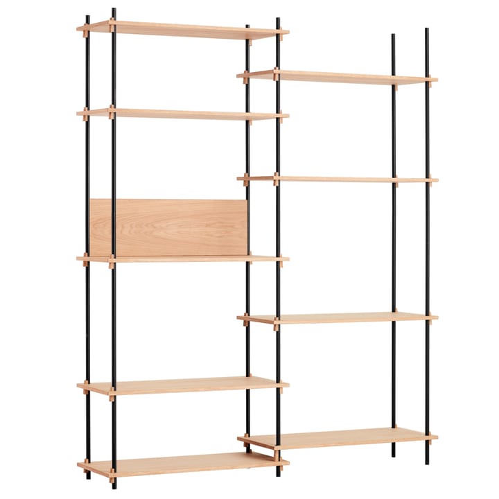 Moebe Regal System hoch doppel, Oak MOEBE