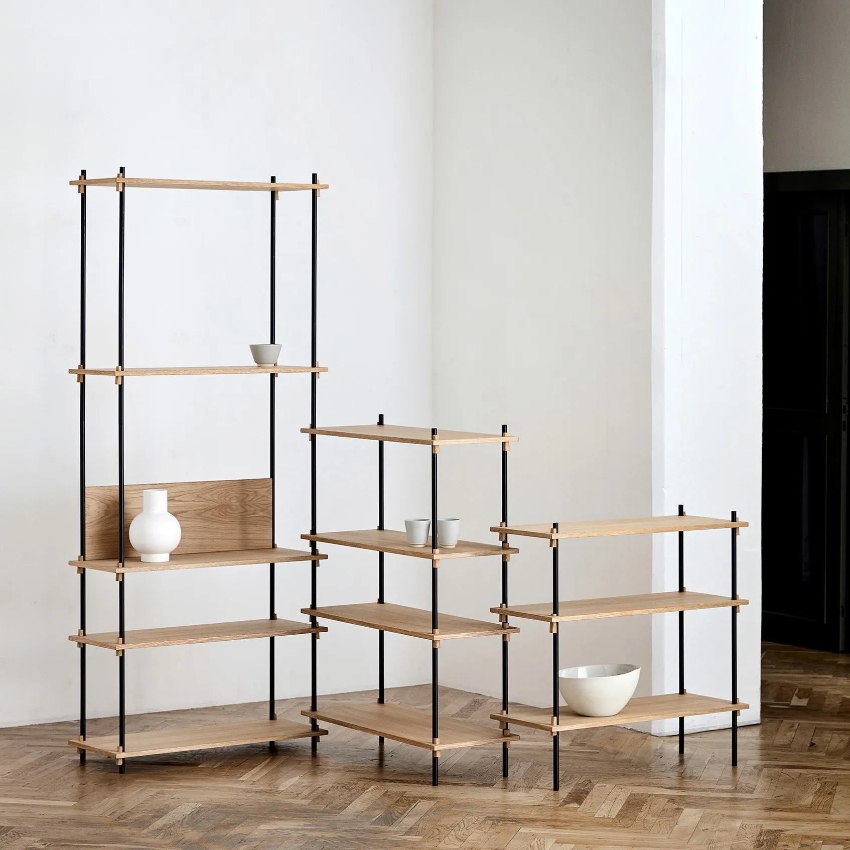 Moebe Regalboden Set 85cm, Oak MOEBE