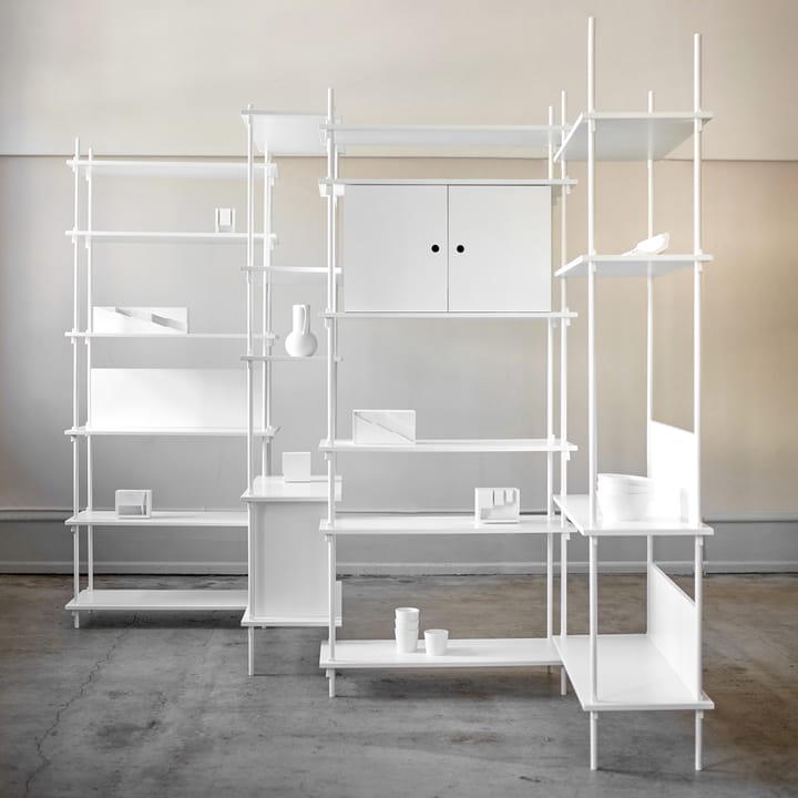 Moebe Regalboden Set 85cm, White MOEBE