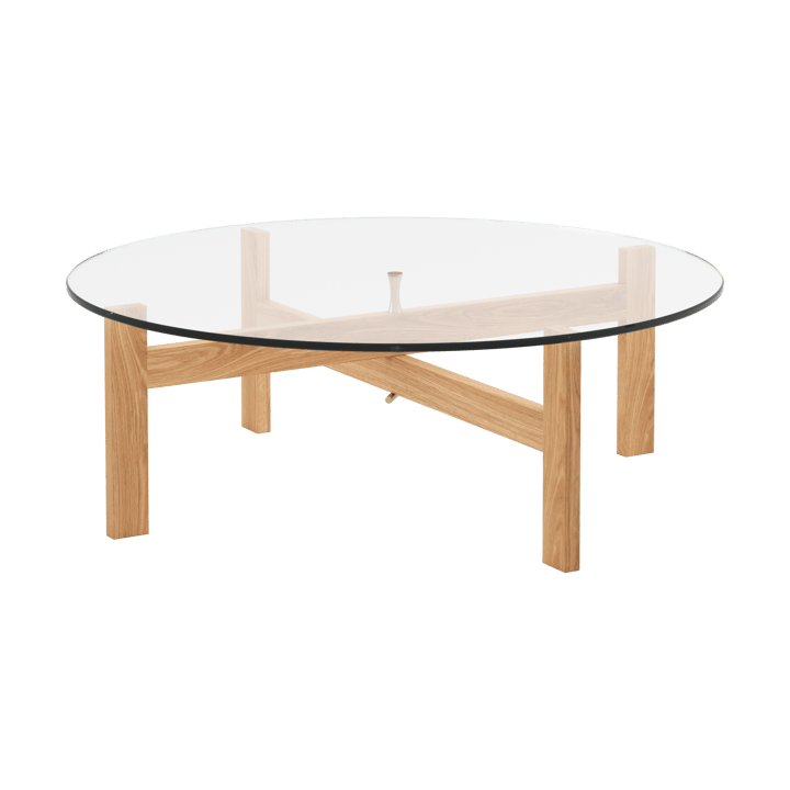 Moebe Round Couchtisch Ø88 cm - Eiche - MOEBE