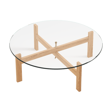 Moebe Round Couchtisch Ø88 cm - Eiche - MOEBE