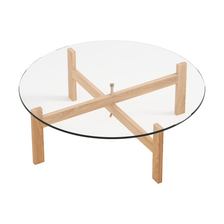 Moebe Round Couchtisch Ø88 cm, Eiche MOEBE