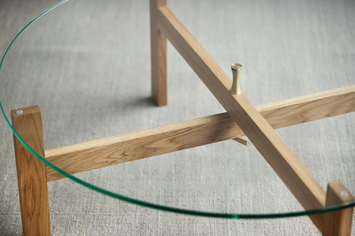 Moebe Round Couchtisch Ø88 cm, Eiche MOEBE