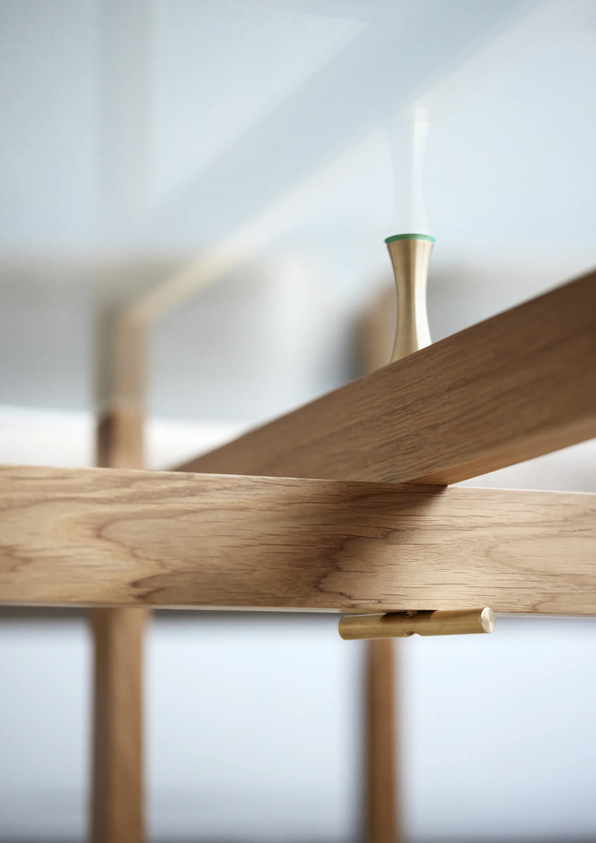 Moebe Round Couchtisch Ø88 cm, Eiche MOEBE
