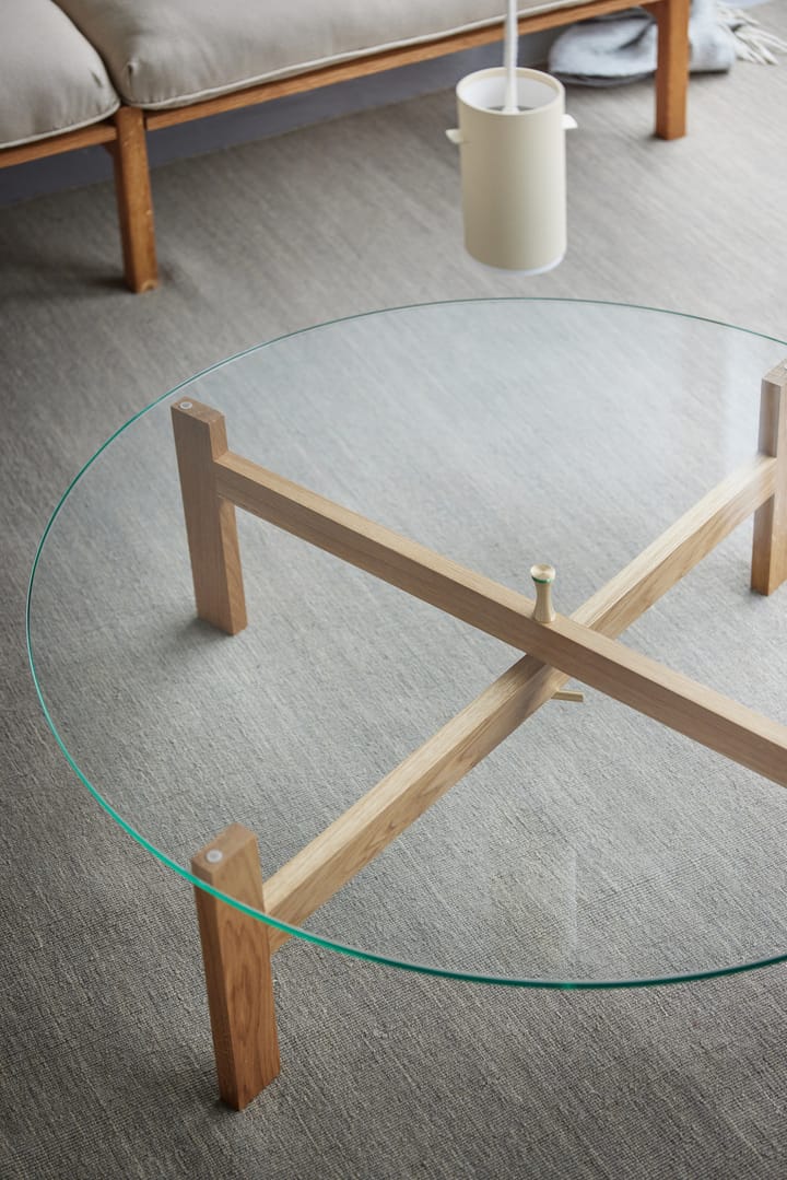 Moebe Round Couchtisch Ø88 cm, Eiche MOEBE