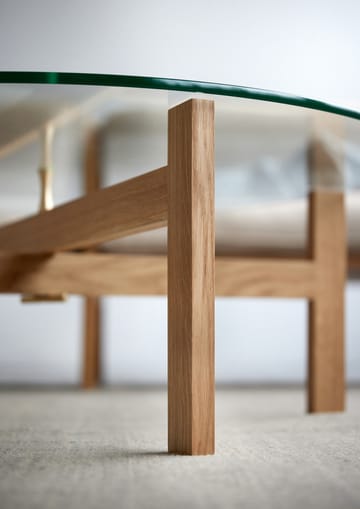 Moebe Round Couchtisch Ø88 cm - Eiche - MOEBE