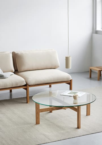 Moebe Round Couchtisch Ø88 cm - Eiche - MOEBE
