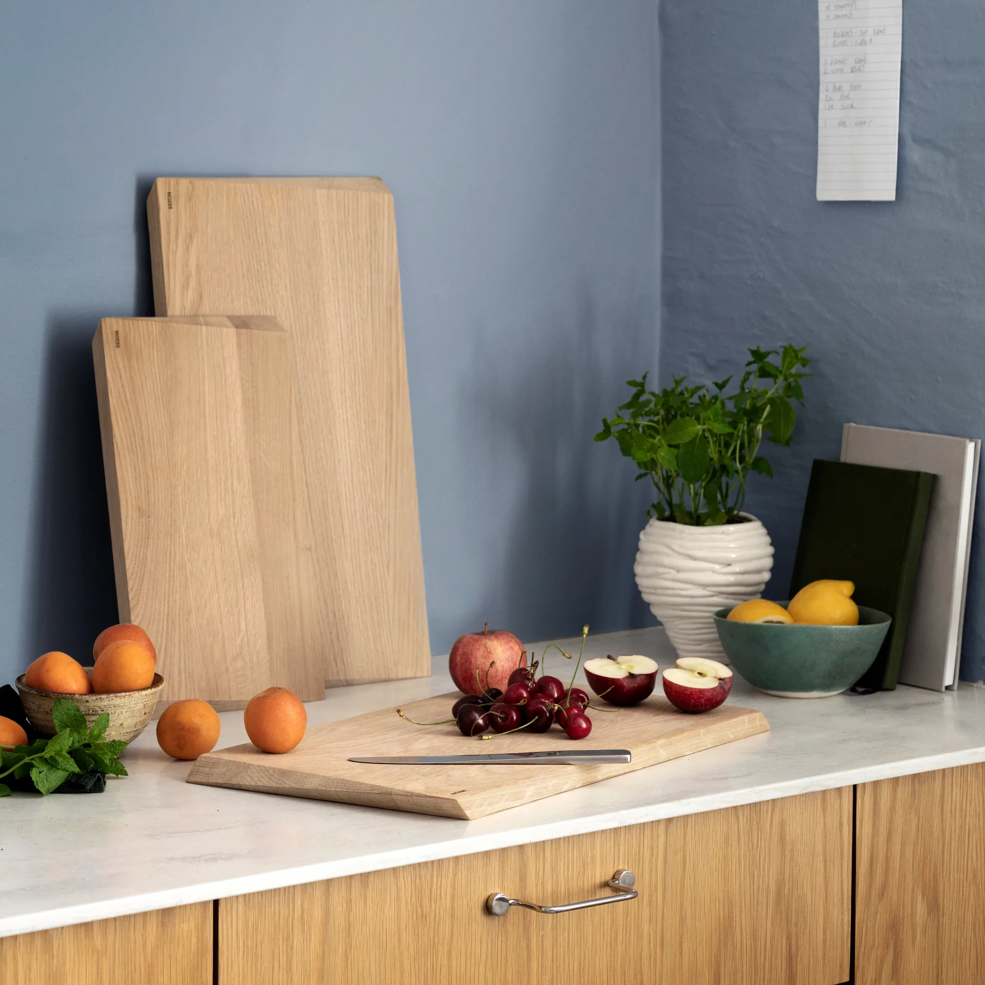 Moebe Schneidebrett klein 18,5 x 33cm, Beige MOEBE