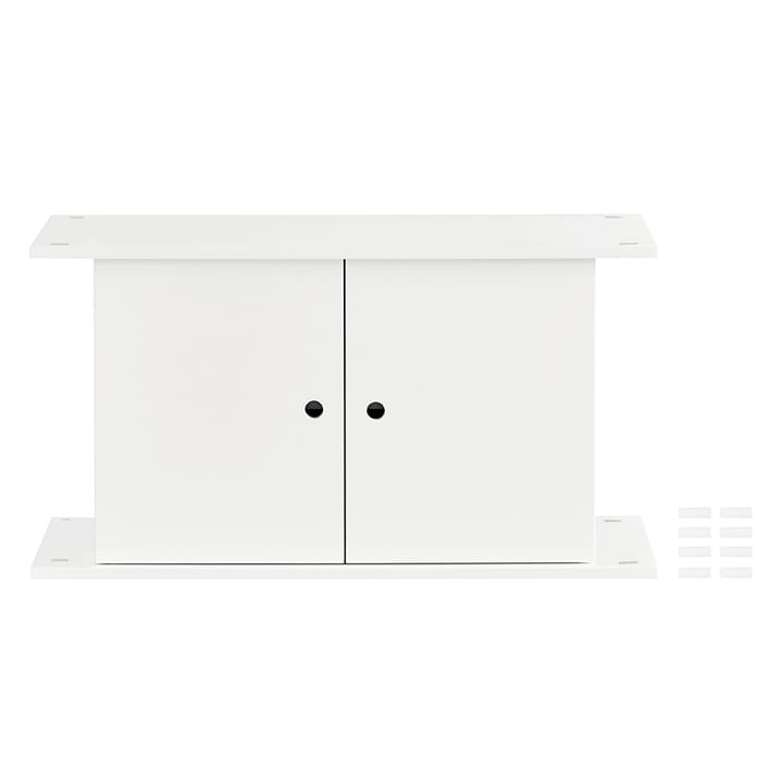 Moebe Shelving System Cabinet Schrank 85cm - White - MOEBE
