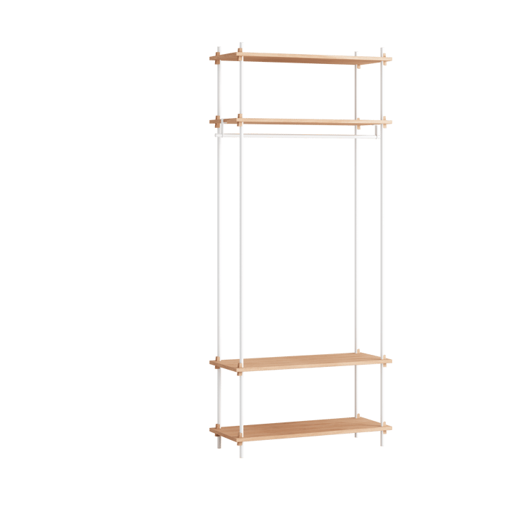 Moebe shelving system s.200.1.F - Eiche-weiß - MOEBE