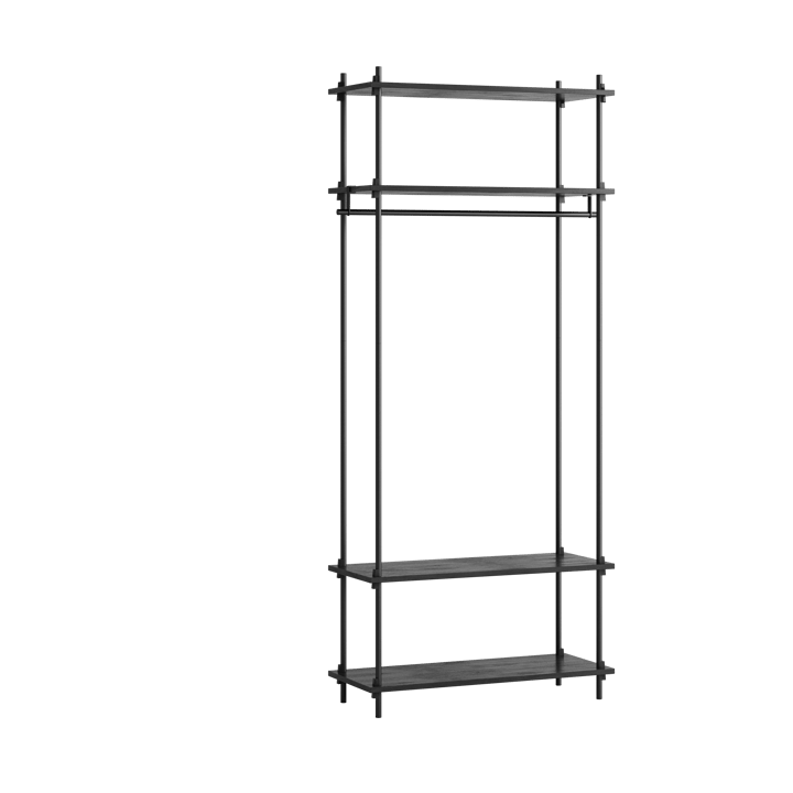 Moebe shelving system s.200.1.F - Schwarz - MOEBE