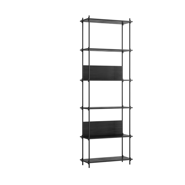 Moebe shelving system s.255.1.A - Schwarz - MOEBE