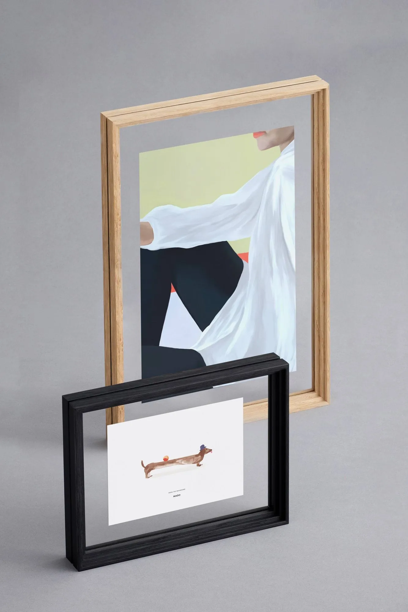 Moebe Standing Frame Rahmen, Eiche, A4 MOEBE