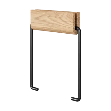 Moebe Toilettenpapierhalter - Eiche-schwarz - MOEBE