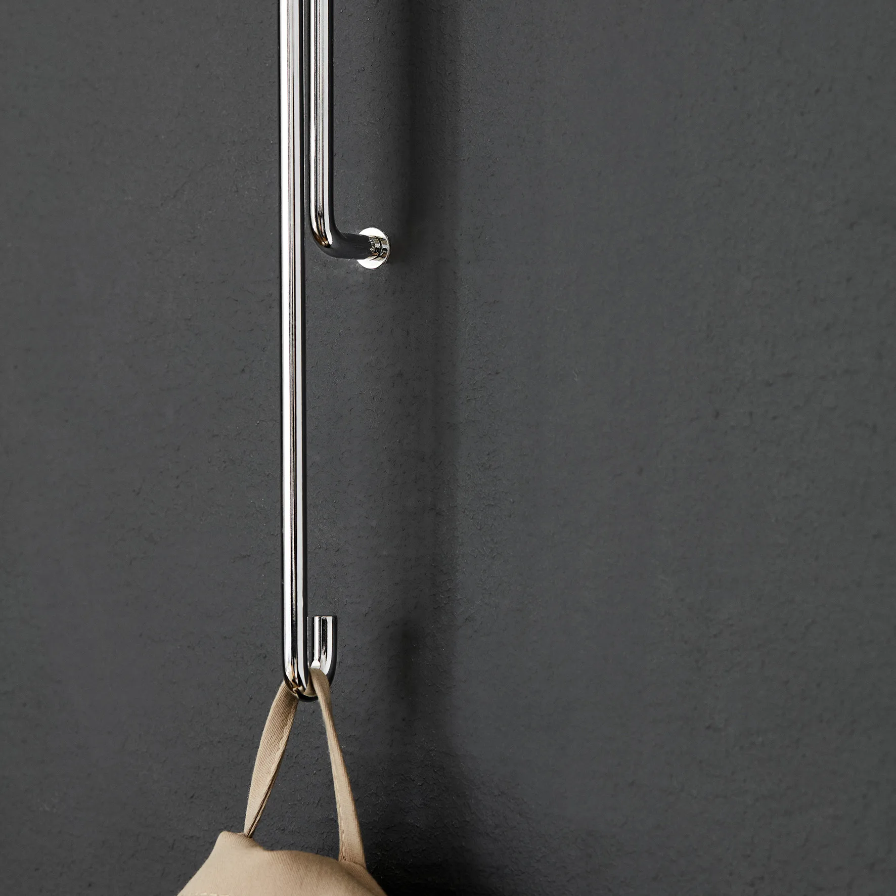 Moebe Wall Haken large, Edelstahl MOEBE