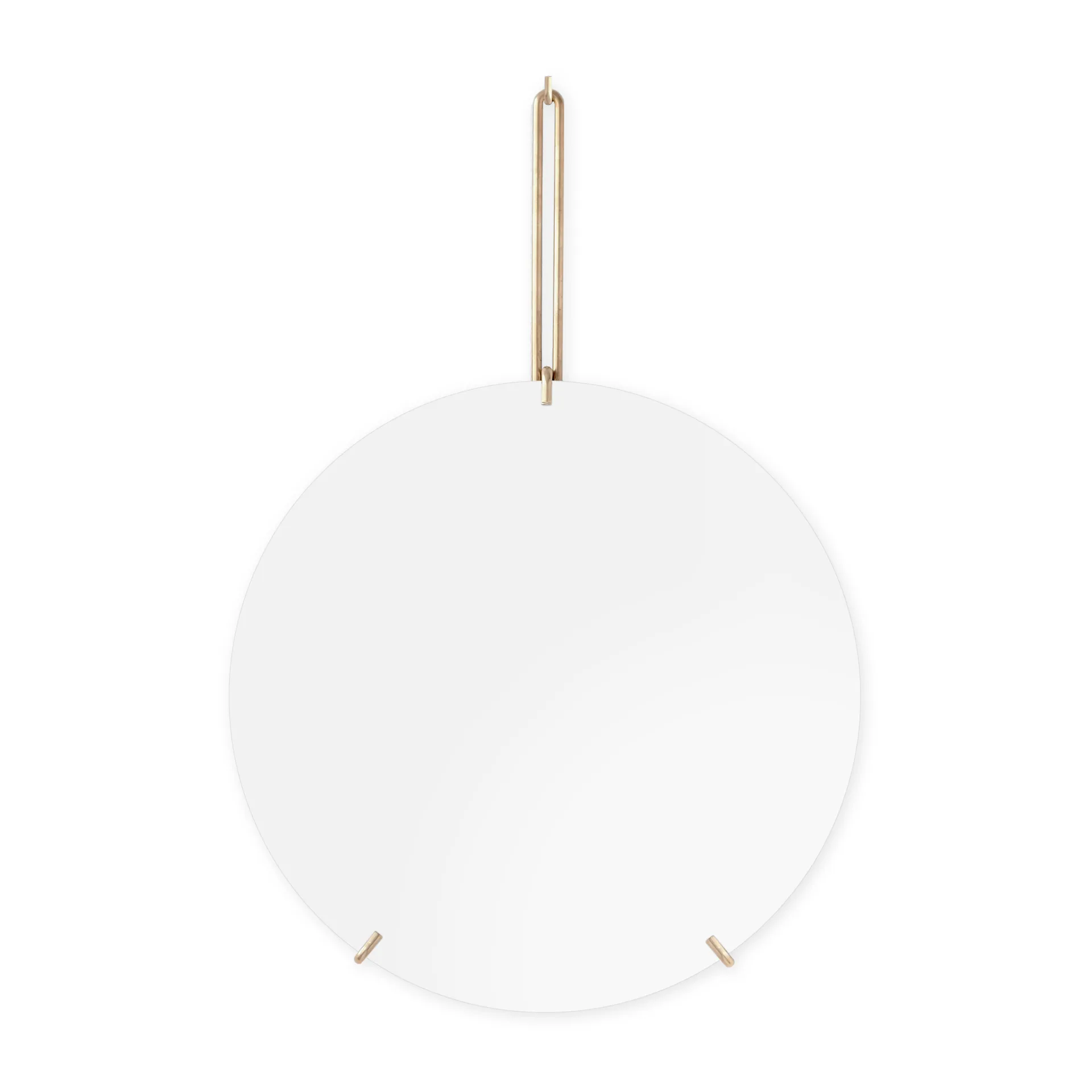 Moebe Wall mirror Ø 30cm, Messing MOEBE