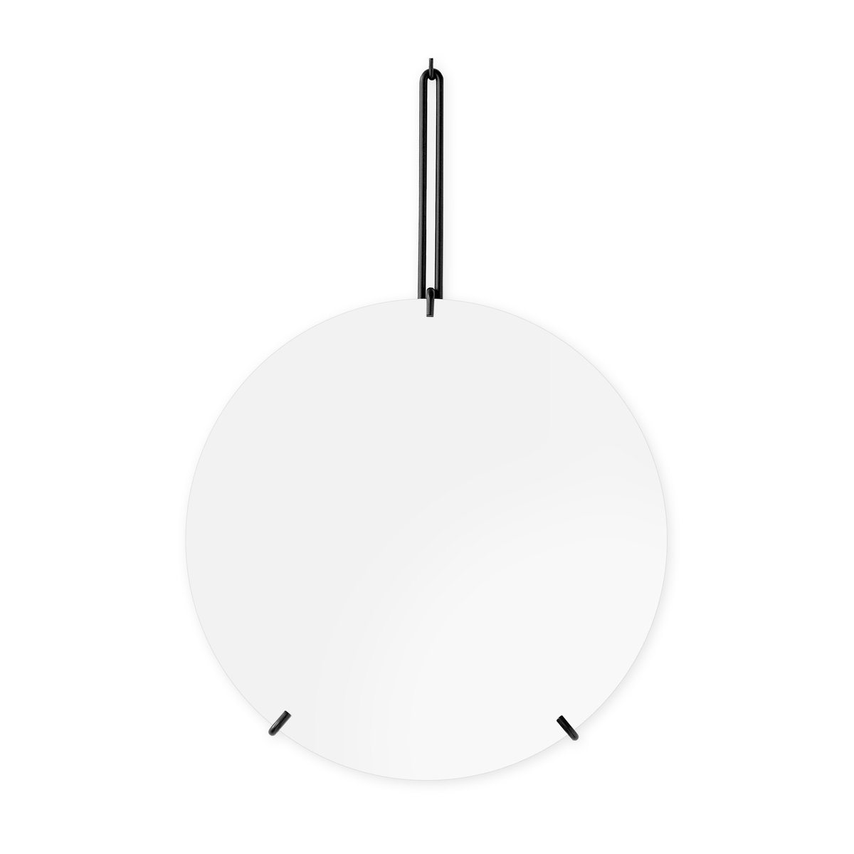 Moebe Wall mirror o 30cm Schwarz | Skandinavisches Design | Runde Spiegel | Schwarz