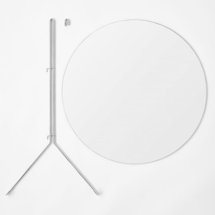 Moebe Wall mirror Ø 50cm - Chrom - MOEBE