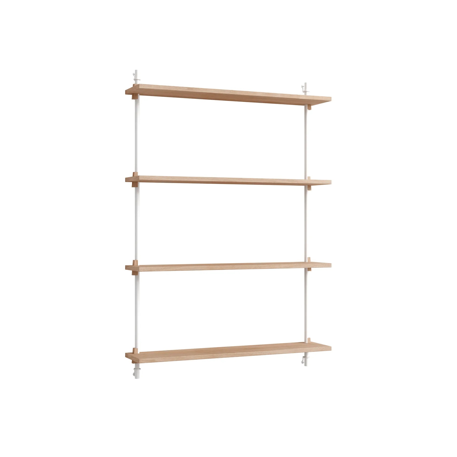 Moebe wall shelving ws.115.1, Eiche-weiß MOEBE