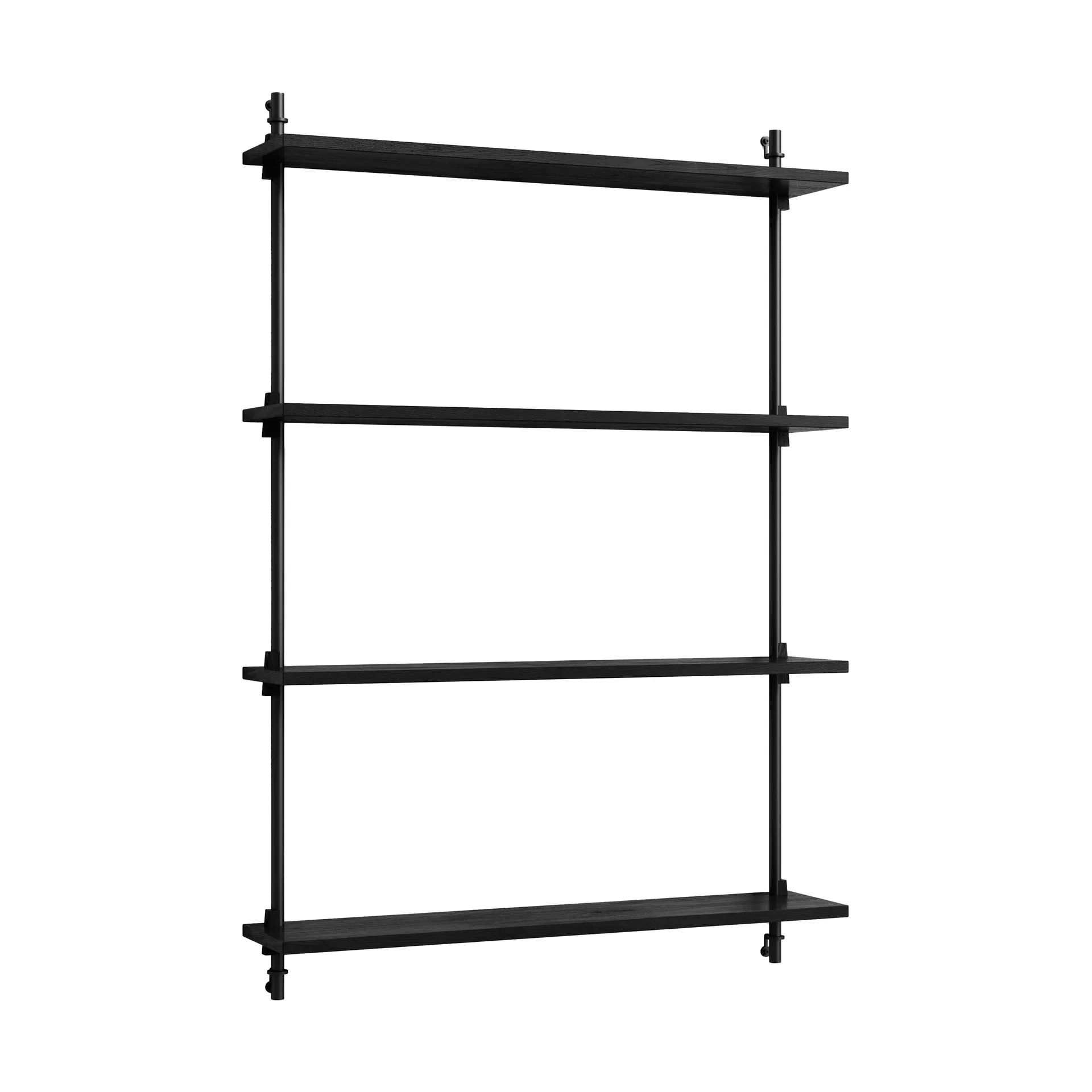 Moebe wall shelving ws.115.1, Schwarz MOEBE