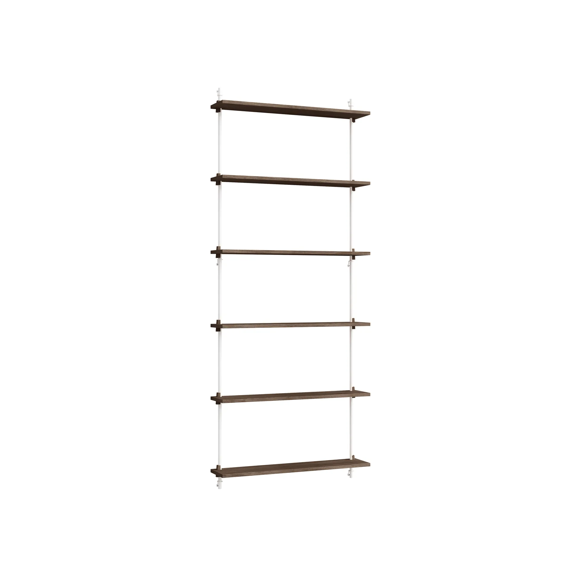 Moebe wall shelving ws.200.1, Räuchereiche-weiß MOEBE